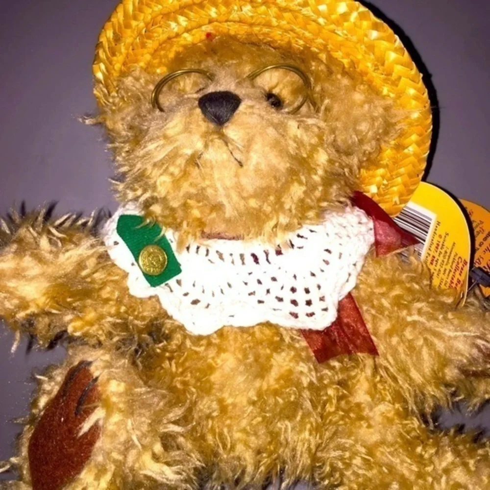 NWT Brass Button Collectables Bear ROSIE